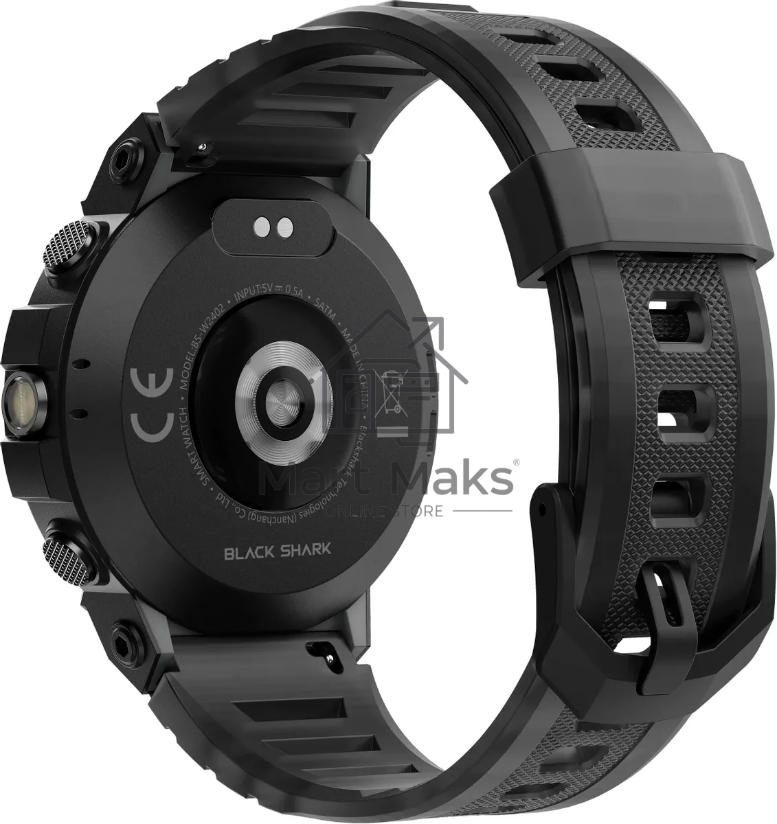 Смарт-часы Black Shark BS-W2402 (GS3 Sport) AMOLED корп.черный рем.черный (1746932)