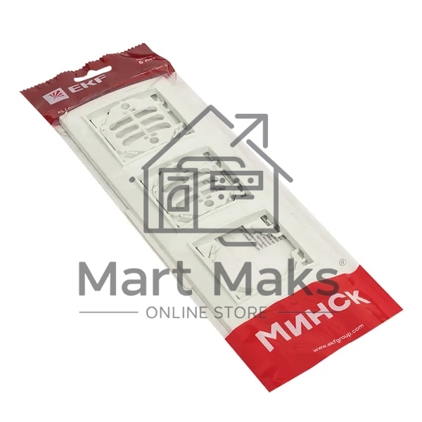 Рамка 4-м Минск горизонтальная бел. Basic EKF ERM-G-304-10