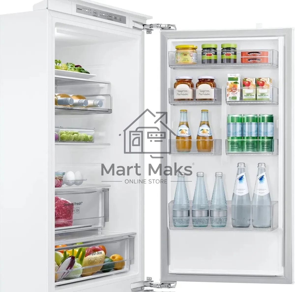 Встраиваемый холодильник Samsung BRB80F26CEF0EO 2-хкамерн. инвертер