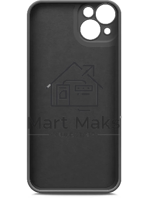 Чехол (клип-кейс) BoraSCO для Apple iPhone 14 Plus Microfiber Case черный (70807)