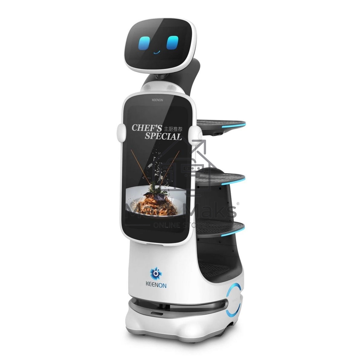 Сервисный робот-доставщик Keenon Robotics модели Dinerbot T10