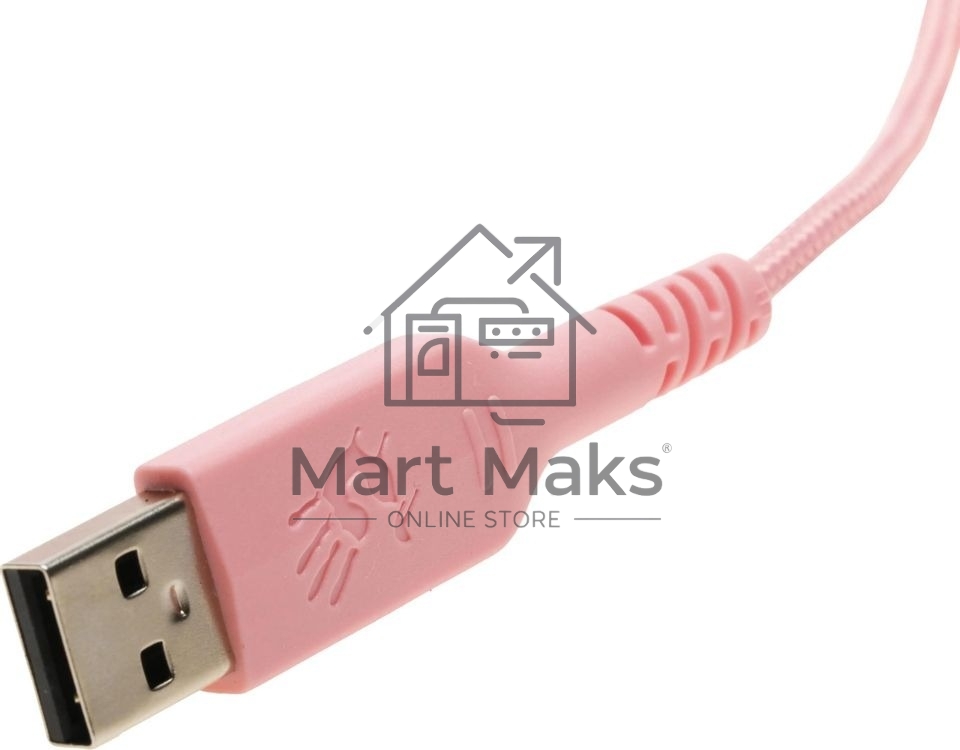 Мышь проводная A4Tech Bloody P91s розовый, 8000 dpi, USB, кнопки - 8