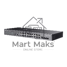 Коммутатор TP-Link Omada SG5428X, 24×1 Гбит/с + 4×10 Гбит/с SFP+, управляемый
