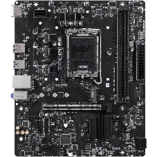 Материнская плата MSI PRO H610M-S DDR4 II, LGA1700, Intel H610, 2xDDR4, 2xSATA, 1xM.2 PCIe 3.0, 1xPCIe 4.0 x16, 1xPCIe 3.0 x1, 1xHDMI, 1x 1Gb LAN, 2xUSB 3.2 Gen1, 4xUSB 2.0, 3x3.5 мм, 7.1, microATX