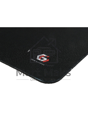 Коврик для мыши Gembird MP-35-25-BLACK, черный, 350х250х3мм, ткань/резина, пакет