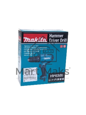 Дрель Makita HP0300, 320Вт, сетевая, ударная