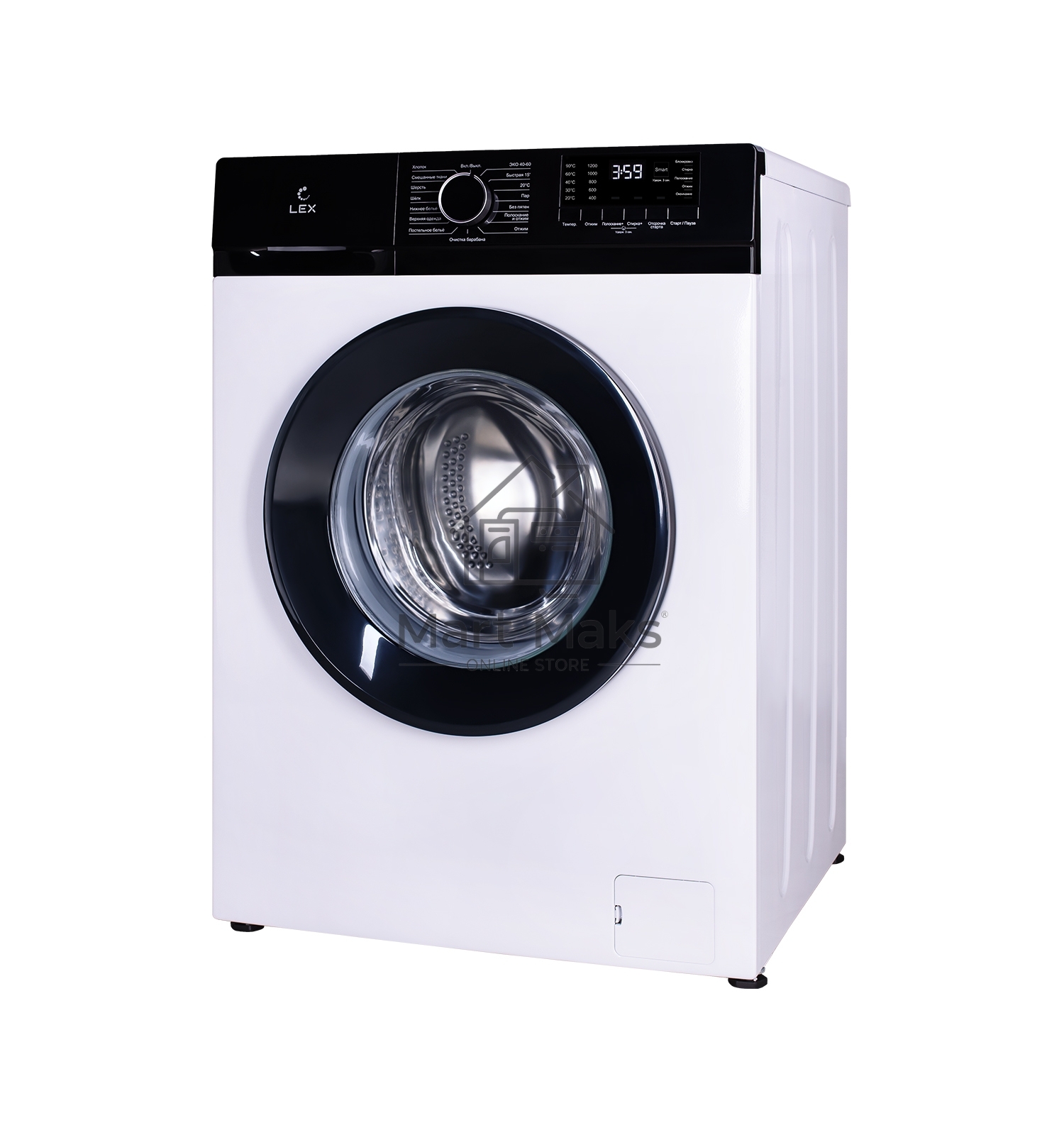 Стиральная машина LEX LWM10012WBlID белый, загрузка фронтальная 10 кг, 1200 об/мин., класс: А++