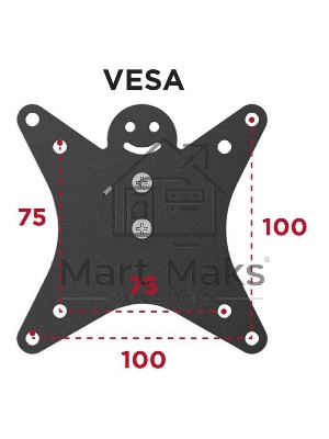 Кронштейн настольный для мониторов HOLDER MDS-SU203 черный