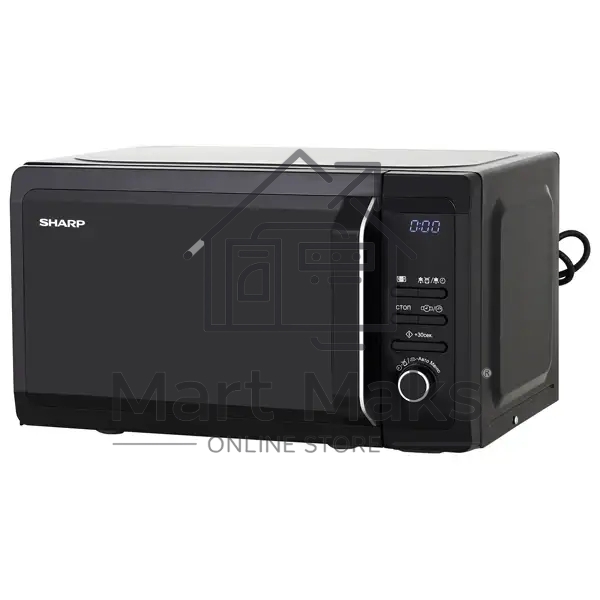 Микроволновая печь Sharp R2852RK / 20 л, 800 Вт, эмаль, черный