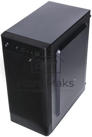 Компьютерный корпус Accord Q03B черный без БП mATX 2xUSB3.0 audio