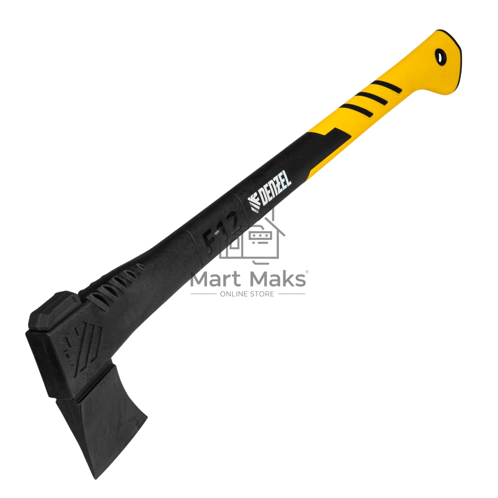 Топор-колун Denzel F12, 2000 гр, двухкомпонентная рукоятка, 710 мм