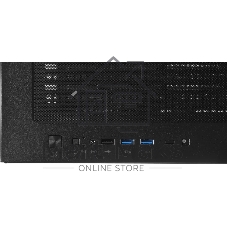 Корпус ACCORD ACC-ZA11B AR Black, Midi-Tower, чёрный, 4 x 120 мм
