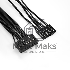 Корпус ExeGate AA-440-AA450, Midi-Tower, чёрный, БП 450 Вт