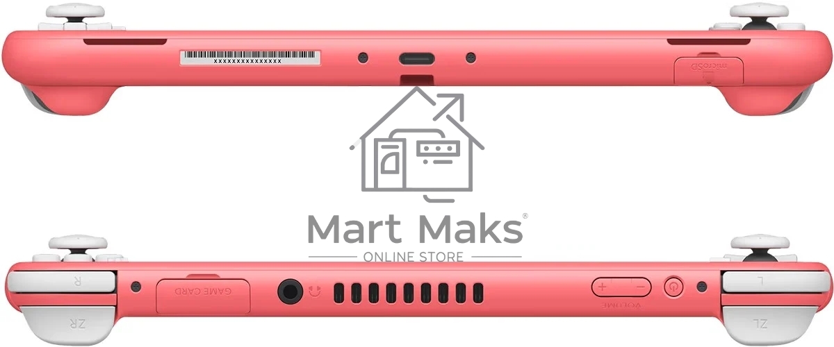 Портативная игровая консоль Nintendo Switch Lite розовый