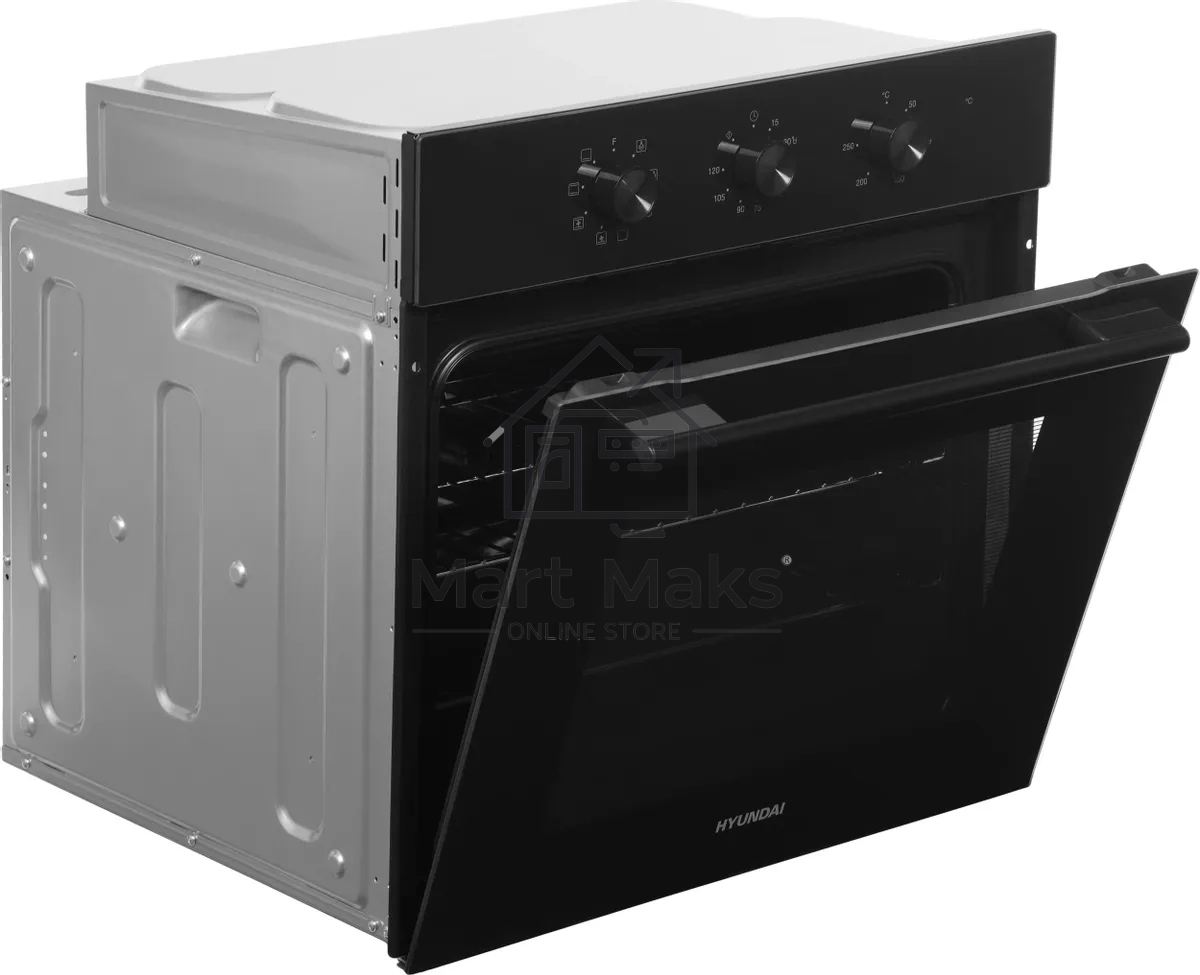 Духовой шкаф Электрический Hyundai HEO 66412 BG черный