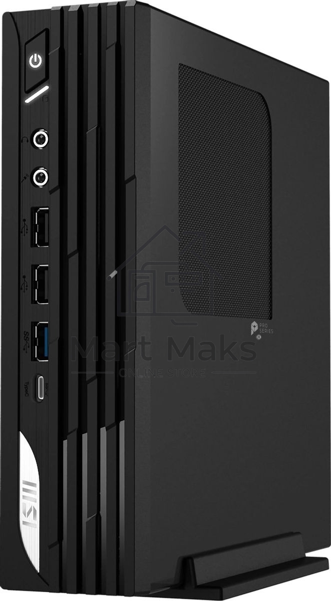 Мини ПК MSI Pro DP21 14M-1088RU i5 14400 (2.5) 16Gb SSD 512Gb UHDG 730 Windows 11 Pro GbitEth WiFi BT 120W черный (9S6-B0A431-1088)