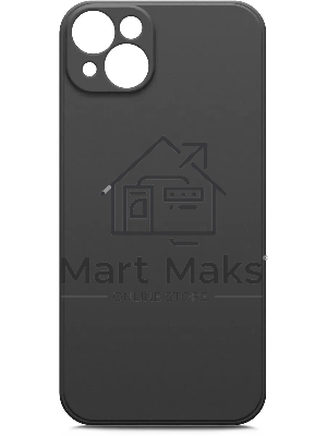 Чехол (клип-кейс) BoraSCO для Apple iPhone 14 Plus Microfiber Case черный (70807)