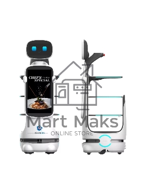 Сервисный робот-доставщик Keenon Robotics модели Dinerbot T10