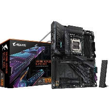 Материнская плата Gigabyte X870E AORUS ELITE X3D, AM5, AMD X870E, 4xDDR5, 4xSATA, 4xM.2, 1xPCIe 5.0 x16, 1xPCIe 4.0 x16, 1xPCIe 3.0 x16, 1xHDMI, 1x5Gb LAN, Wi-Fi 7, Bluetooth 5.4, 2xUSB-C 40Gbps (USB4), 1xUSB-C 10Gbps, 5xUSB-A 10Gbps, 3xUSB-A 5Gbps, 3x3.5 мм + S/PDIF оптический, 7.1, ATX