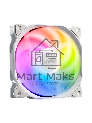 Вентилятор для корпуса ADATA XPG VENTO 120 ARGB PWM белый, 120 мм, 1850 об/мин, 21 дБ, 4 pin