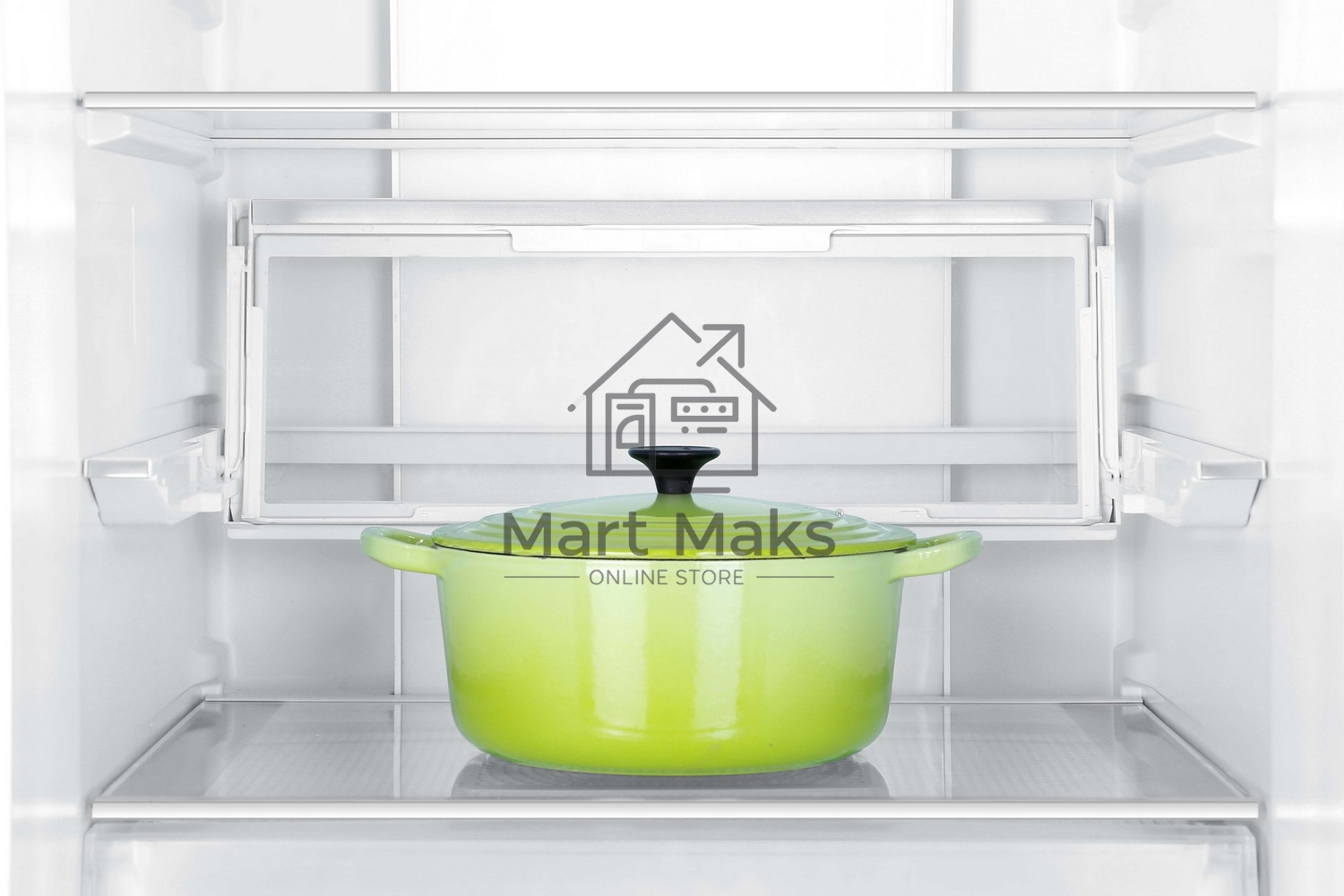 Холодильник Haier C4F740CLBGU1 коричневый двухкамерный 286/115л морозилка снизу, No Frost