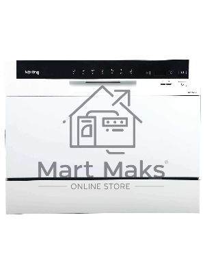 Посудомоечная машина Korting KDF 2050 W, белый, 55 см, 6 компл., 49 дБ, класс A+