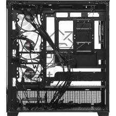 Корпус ACCORD ACC-ZA11B AR Black, Midi-Tower, чёрный, 4 x 120 мм