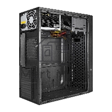 Корпус ExeGate AA-440-AA450, Midi-Tower, чёрный, БП 450 Вт