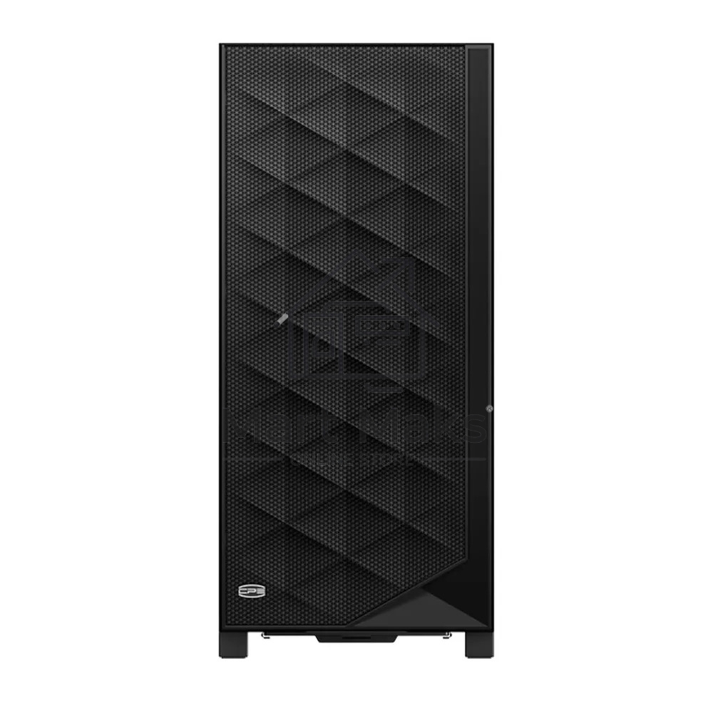 Компьютерный корпус без блока питания PCCooler C3D510 BK, Mesh Mid Tower, черный, TG, 0.7 SPCC, no fans E-ATX, ATX, mATX, mITX 170/390/205mm 2x2.5
