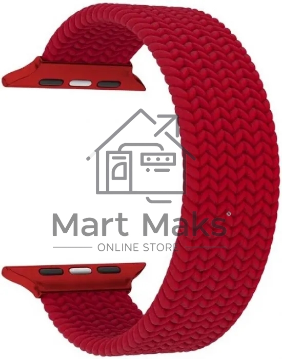 Плетеный нейлоновый ремешок для Apple Watch 42/44 mm LYAMBDA STEROPA DSN-11-44-RD Red