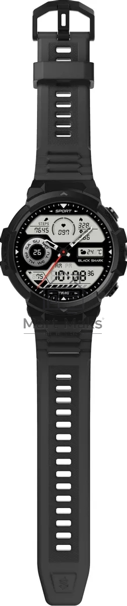 Смарт-часы Black Shark BS-W2402 (GS3 Sport) AMOLED корп.черный рем.черный (1746932)