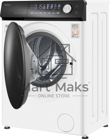 Стиральная машина Weissgauff WM 45126 Steam Direct Drive белая, загрузка фронтальная 6кг, 1200 об/мин., класс: A+++