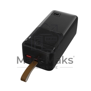Внешний аккумулятор MORE CHOICE (4620202552839) PB59-40 40000mAh 1USB+1Type-C+1micro USB 3.0A 22.5W PD20WP, черный