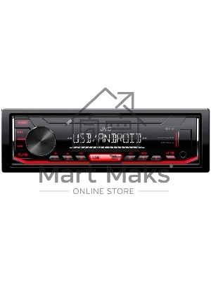 Автомагнитола JVC KD-X152M, 1 DIN, USB Type-A, AUX, съёмная панель