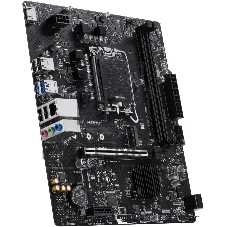 Материнская плата MSI PRO H610M-S DDR4 II, LGA1700, Intel H610, 2xDDR4, 2xSATA, 1xM.2 PCIe 3.0, 1xPCIe 4.0 x16, 1xPCIe 3.0 x1, 1xHDMI, 1x 1Gb LAN, 2xUSB 3.2 Gen1, 4xUSB 2.0, 3x3.5 мм, 7.1, microATX
