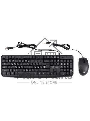 Комплект клавиатура + мышь Оклик S603 клав:черный мышь:черный USB