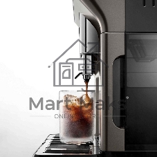 Кофемашина автоматическая DeLonghi ECAM450.86.T черный/серебристый, исп. кофе- зерновой/молотый, 1.8 л, 1450 Вт. 19 бар