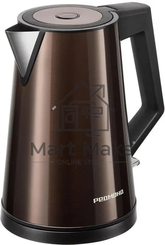 Чайник электрический Redmond KM244 1.7 л, 2200 Вт, коричневый