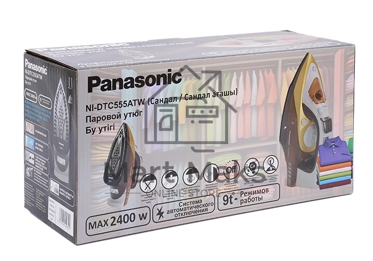 Утюг Panasonic NI-DTC555ATW 2400Вт сандал