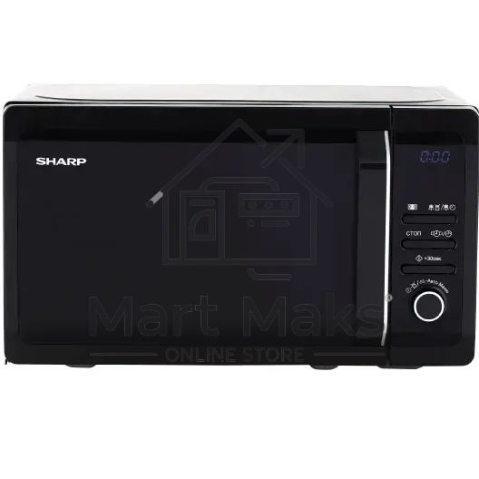 Микроволновая печь Sharp R2852RK / 20 л, 800 Вт, эмаль, черный