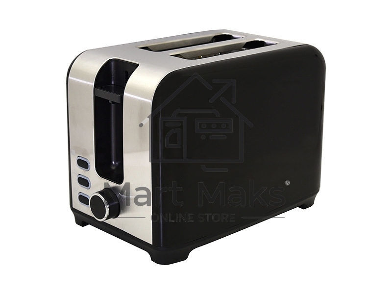 Тостер OURSSON TS2120/BL черный, 930 Вт