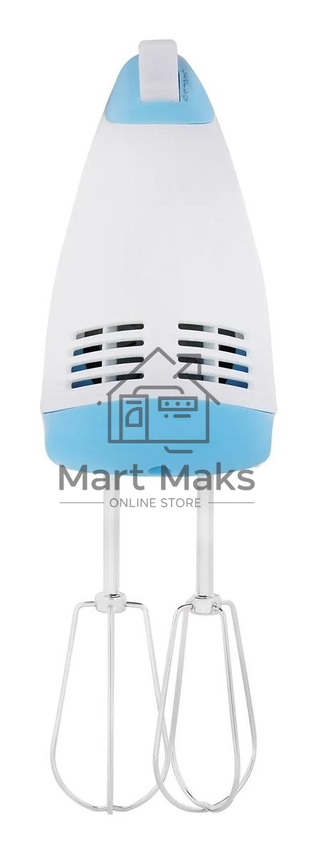 Миксер ручной Starwind SHM-261 250Вт белый/голубой