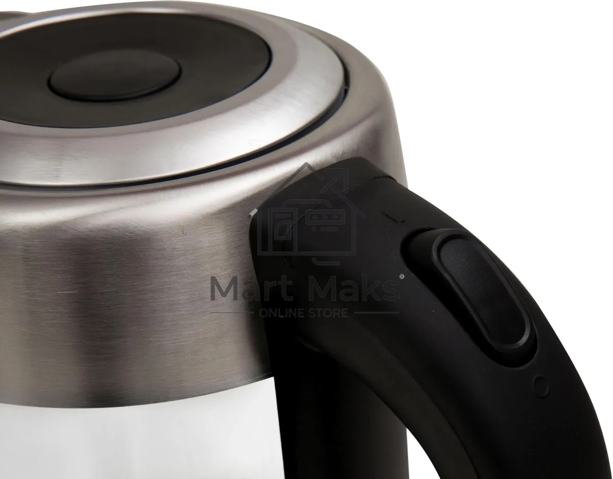 Чайник электрический OASIS K-7GS стальной+черный 1,7л. 2200Вт