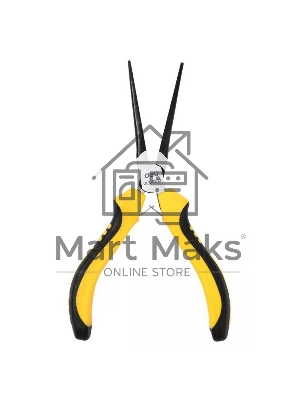 Мини-тонкогубцы удлиненные Deli DL103202 150мм, двухкомпонентная рукоять Мини-тонкогубцы удлиненные Deli DL103202 150мм, двухкомпонентная рукоять