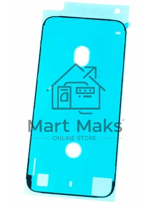 Водозащитная прокладка (проклейка) для iPhone XS, черная