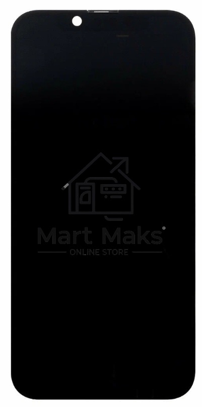 Дисплей Amperin для Apple iPhone 14 в сборе с тачскрином (Soft Oled), черный