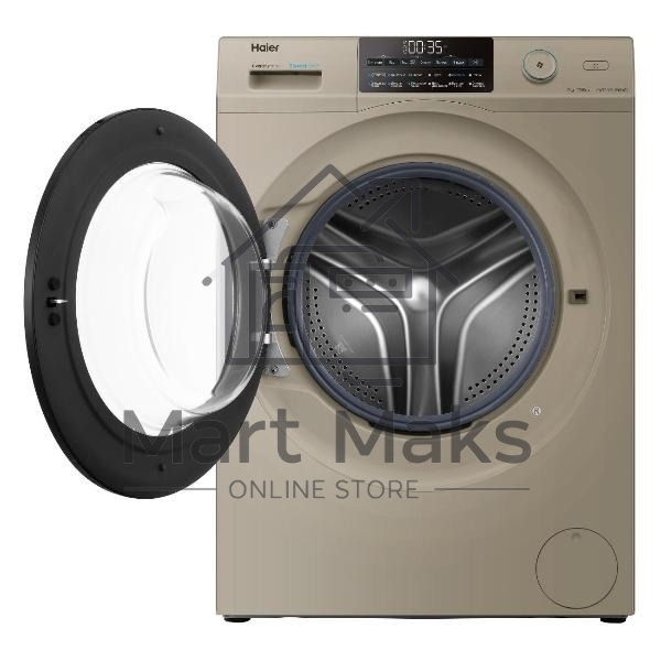 Стиральная машина Haier HW70-BP12959GE золотой, загрузка фронтальная 7кг, 1200 об/мин., класс: A+++