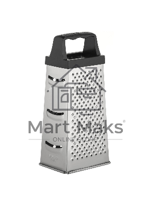 Терка LARA LR07-50 4 поверхности, высота 20 см, нерж. сталь, ручка