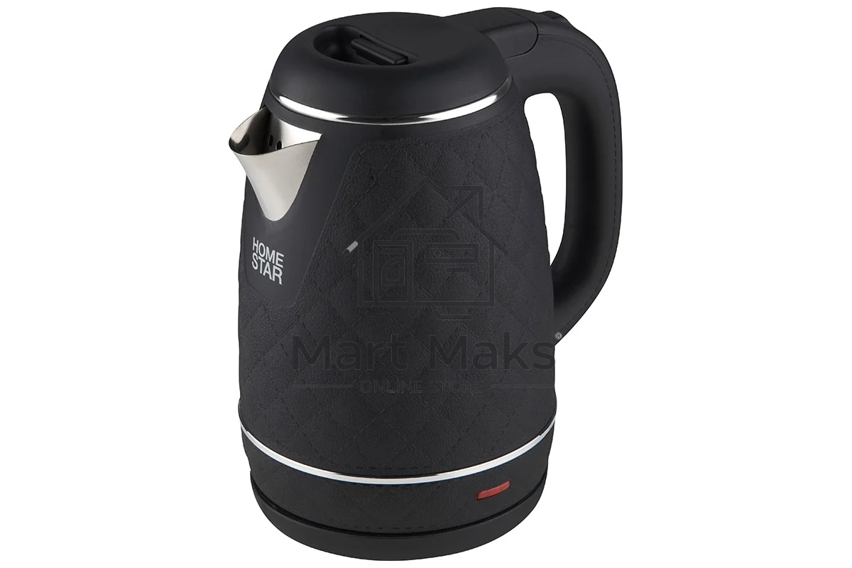 Чайник электрический HOMESTAR HS-1007 черный (107008)