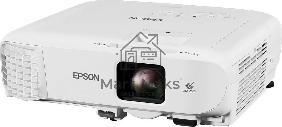 Проектор Epson EB-992F белый (LCD, 1920х1080, 4000Lm, 16000:1, Wi-fi, Miracast,3.1 kg) (V11H988040)